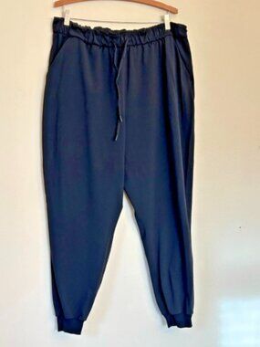 Lululemon Women's High Rise Jogger Full Length Size 16 Black